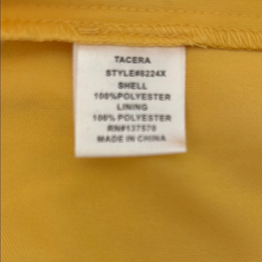 Yellow Off-Shoulder Dress - Picture 8 of 8